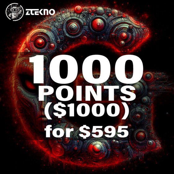1000 Points