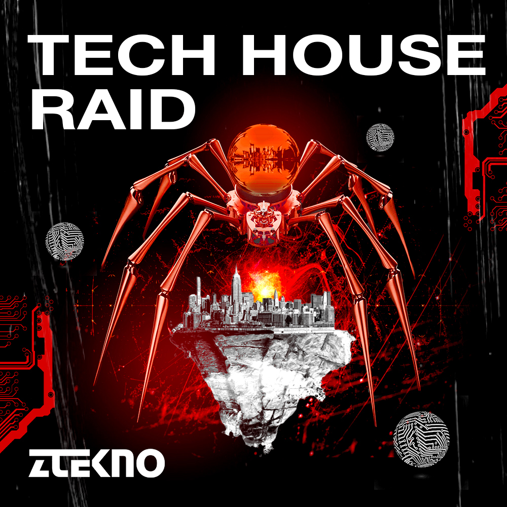 ZTEKNO Tech House Raid sample pack | 100% Royalty-Free